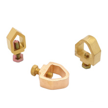 Brass earth clamps Type A ground rod clamps
